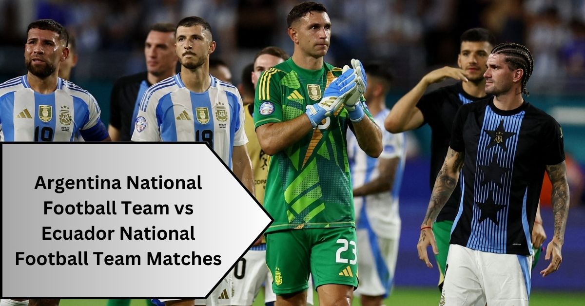 Argentina National Football Team vs Ecuador National Football Team Matches